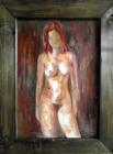 Akt, Öl, 49 x 32