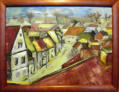 Dorf, Öl, 40 x 30